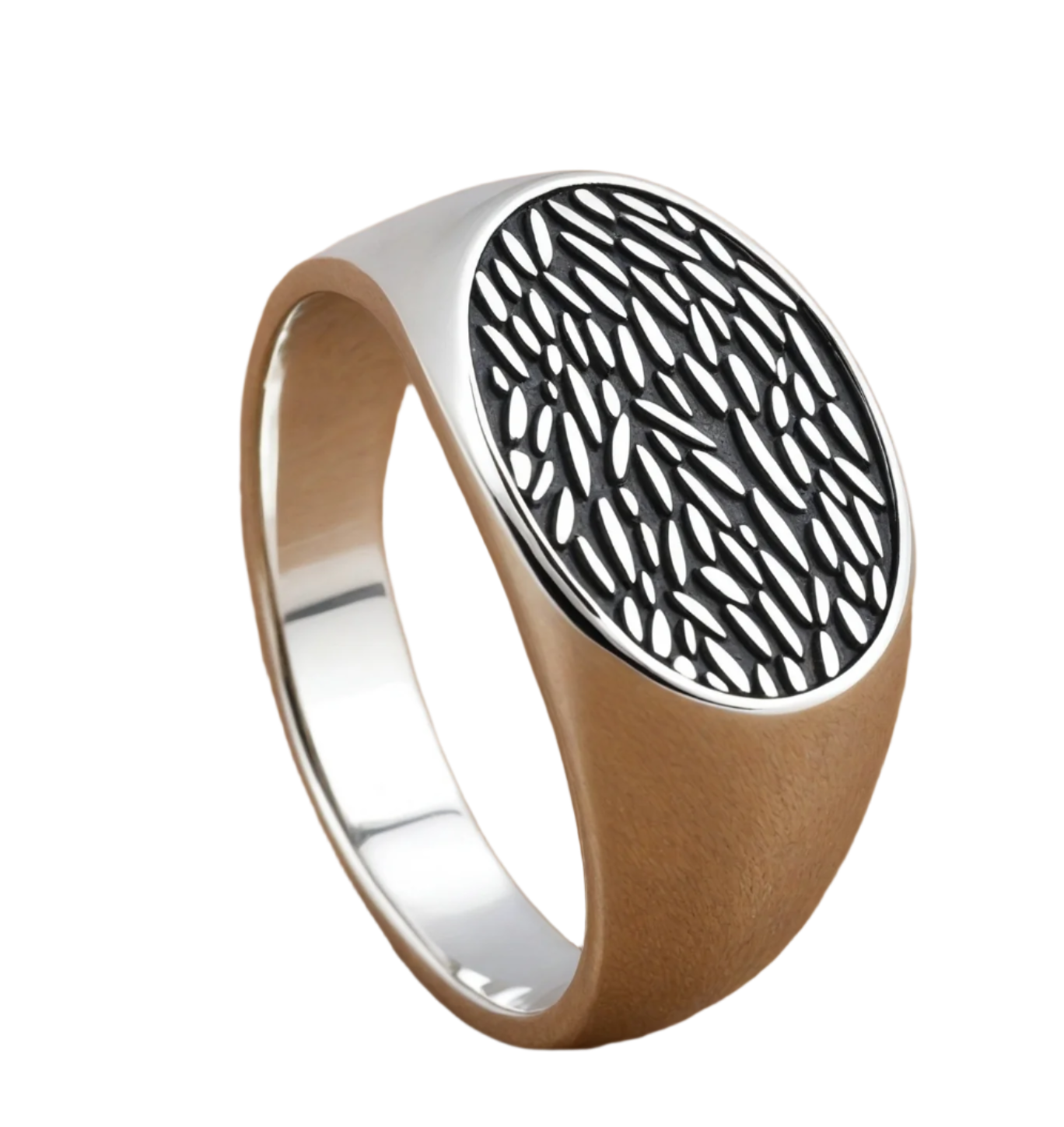 925 Sterlig Silver Signet Ring for Boyfriend