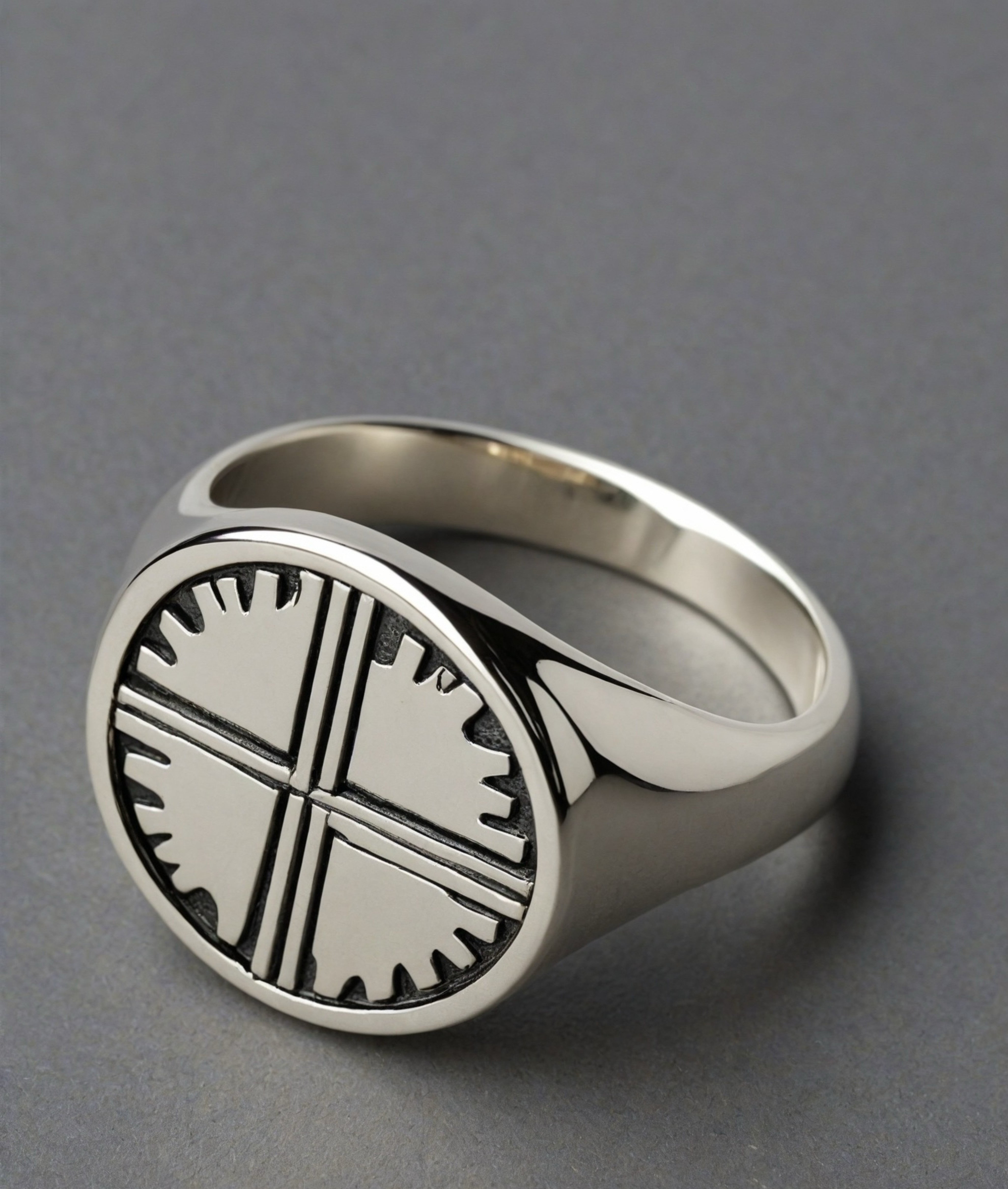 Designer 925 Silver Signet Rings For men