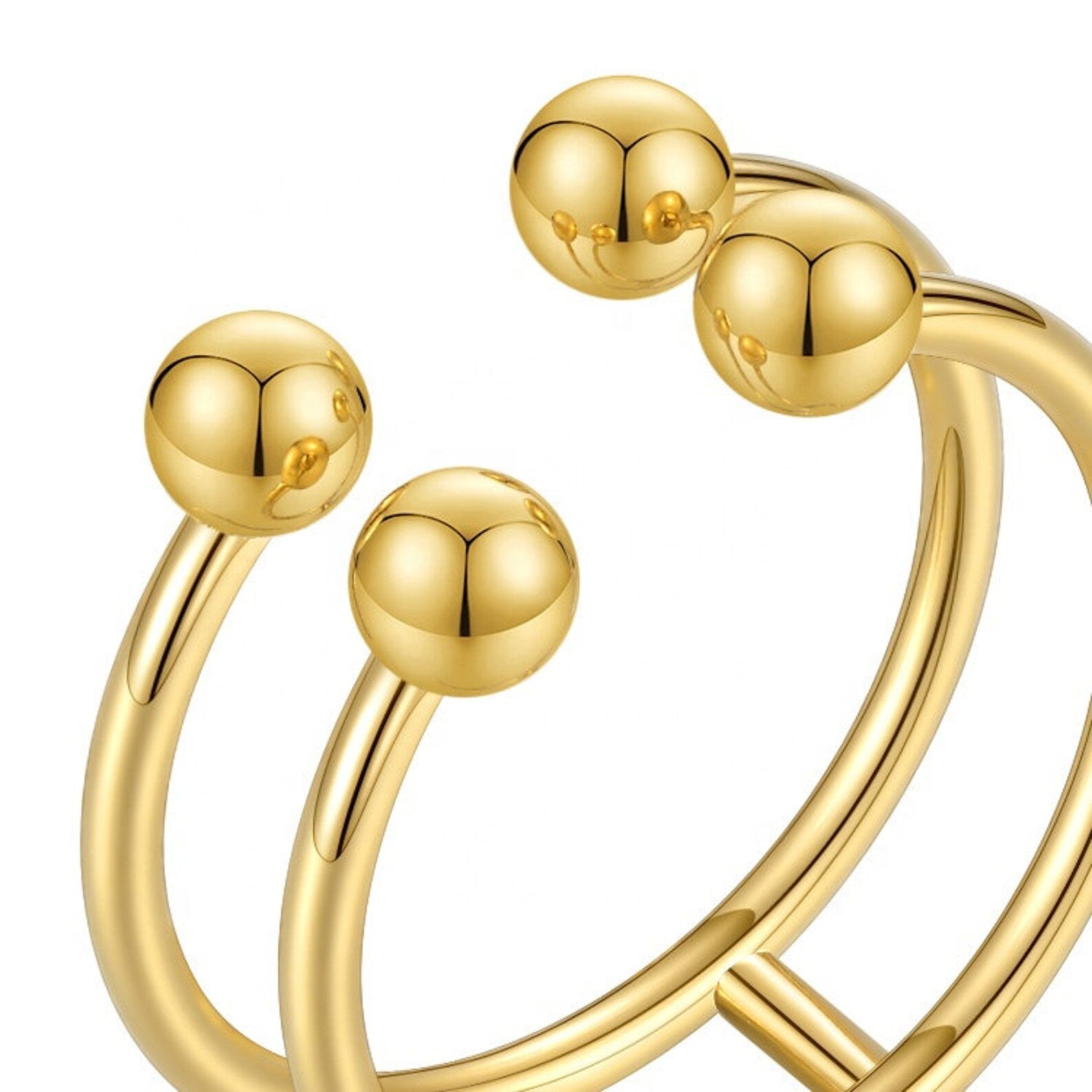 4 balls extreme pleasure cock glans ring for men