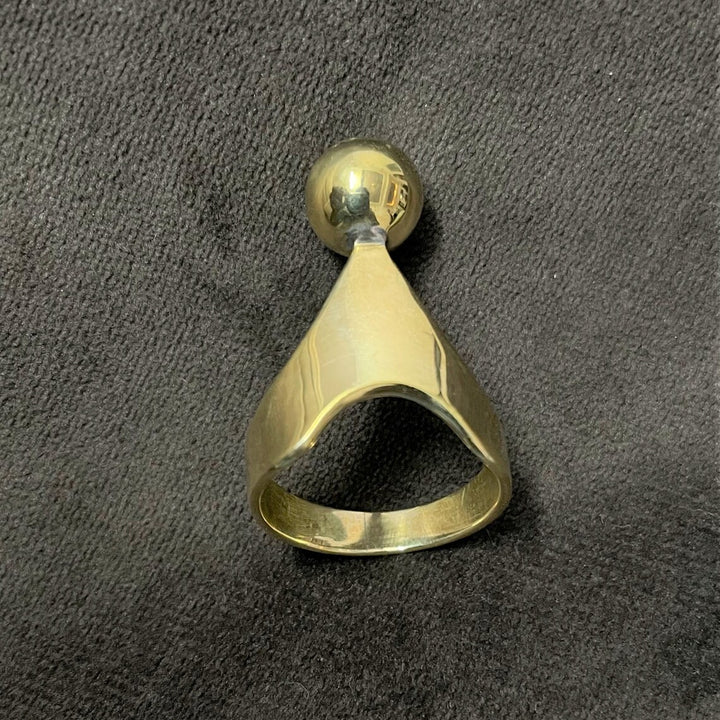 925 Sterling Silver Single Ball Cock Glans ring for men Perfect Intimate Sex Jewelry Gift for Him