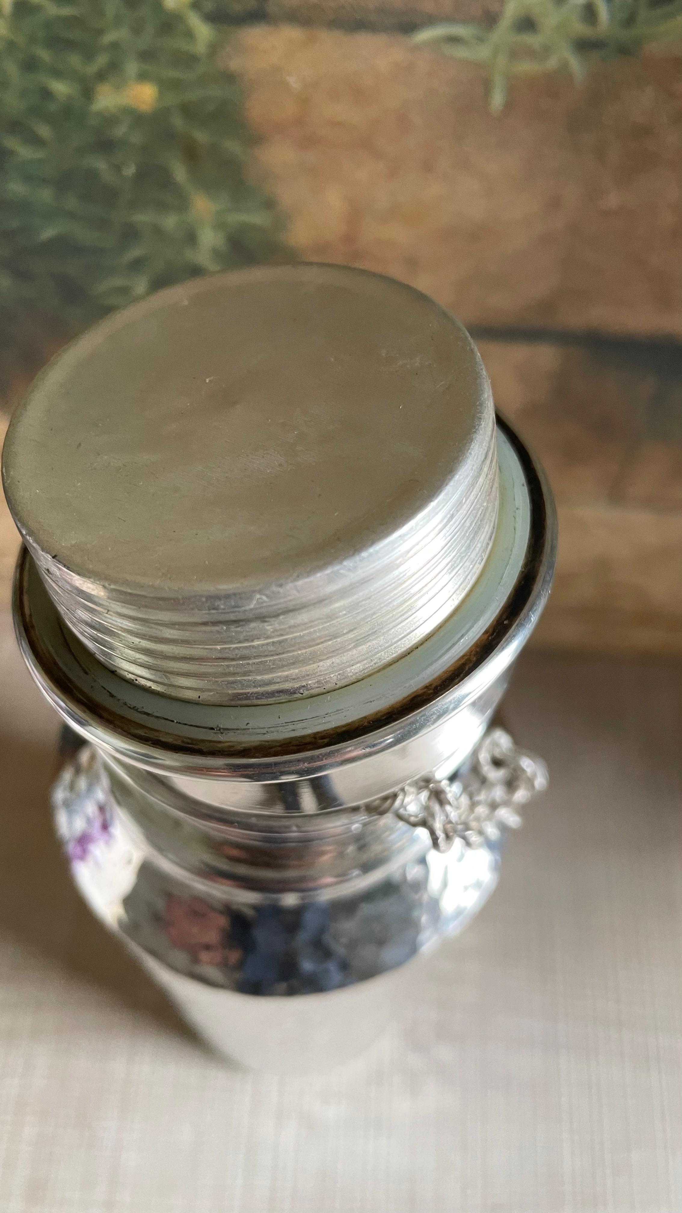 Fully Hammered Pure 999 Silver Water Bottle 1000 ml