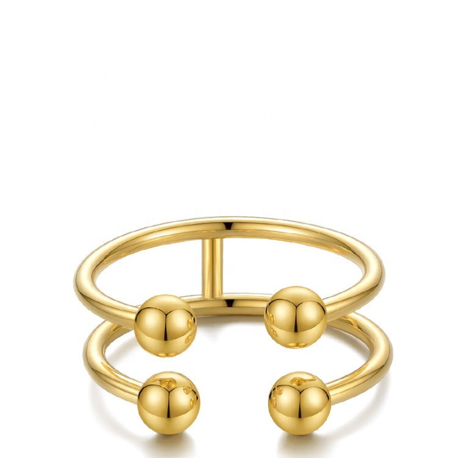 Adjustable Dual pleasure 925 silver cock glans ring perfect honeymoon gift for husband