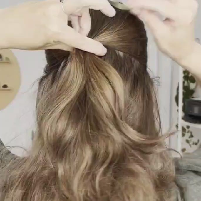 Minimalist Round Hair Stick Barrette 925 Silver Hair Jewelry for Women